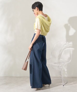 AMERICAN HOLIC リブ　５分袖トップス Pink