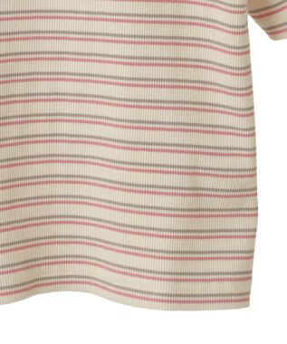 AMERICAN HOLIC リブ　５分袖トップス Pink