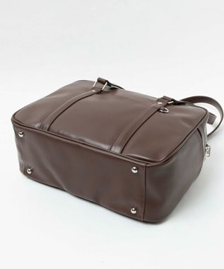 WEGO 【SCHOOL ITEM】PUスクールバッグ ブラウン