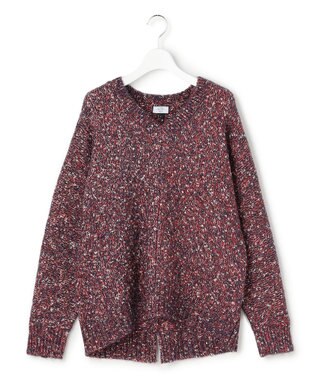 J.PRESS YORK STREET 【WOMEN】ファンシーヤーン Vネックニット