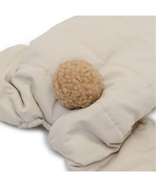 PET PARADISE ペットパラダイス くまちゃん 遠赤外線  綿入れ オール 小型犬 ベージュ