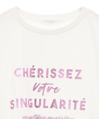 Green Parks 箔プリント長袖ロンＴＥＥ Pink