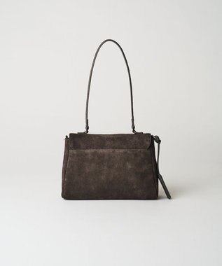 russet スエードフラップミニトートバッグ(CE-1722-WEB) Gray