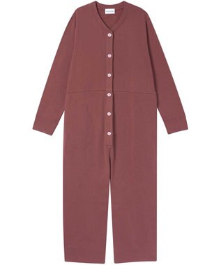 une nana cool 【綿混】裏起毛オールインワンパジャマ