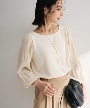 Green Parks ＳＥＴ２点　ネックレス＋マジョリカプルオーバー