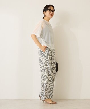 AMERICAN HOLIC シアールーズＴシャツ Off White