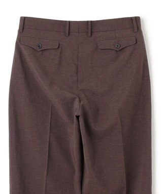 UNFILO MENS TENNEN TOUCH タックパンツ [24年春夏商品] ブラウン