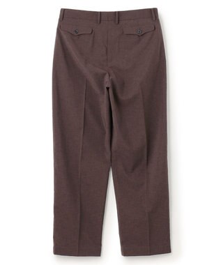 UNFILO MENS TENNEN TOUCH タックパンツ [24年春夏商品] ブラウン