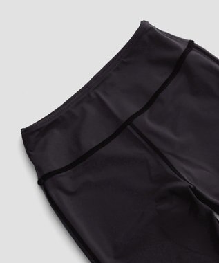 San-ai Resort（三愛水着楽園） 【水陸両用】　フレアレギンスM・L　【Reir（レイール）】 ブラック