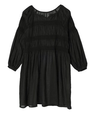 earth music&ecology シャーリングチュニック Off White