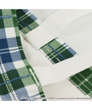 ROOTOTE 4722【オサムグッズ】OSAMU GOODS(R)×ROOTOTE トール・フラット 02：チェックネイビー