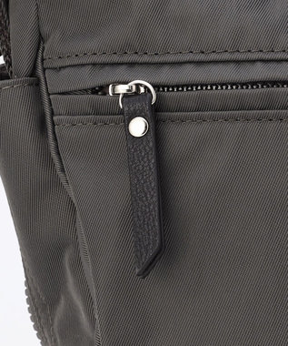 LA BAGAGERIE 【MONICA】サイドジップ2WAYトートバッグ ダークグレー