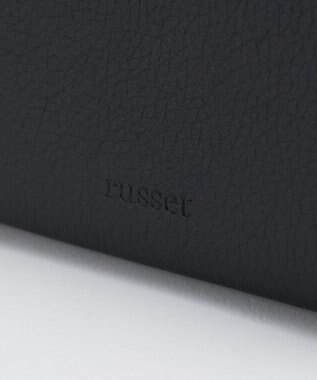 russet シンプルプラスカードケース(SO-443) Black