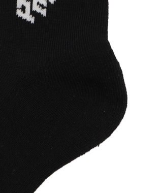 WEGO オーバルロゴデザインソックス ブラック