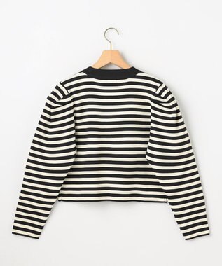 組曲 S 【組曲×setsuko sagittaire】kinakoスポンディッシュ ニットジャケット ブラック系1