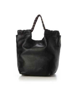 UNBILLION perche 牛革ソフト3wayコードハンドルバッグ ブラック