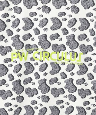 PW CIRCULUS 【UV遮蔽率99.5%  UVカット/速乾/ストレッチ】【MEN】アニマルドットポケットモックT ゴルフ ブラック系5