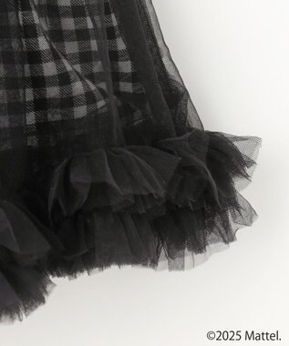 ANY KIDS 【Barbie(TM)】リバーシブルスカート ブラック