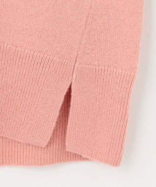 J.PRESS LADIES 【洗える】CASHMERE BLEND タートルネック ニット ピンク系