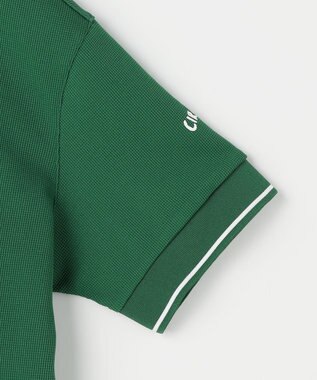 PW CIRCULUS 【WOMEN】ミニワッフル鹿の子ポロ ゴルフウェア レディース グリーン系