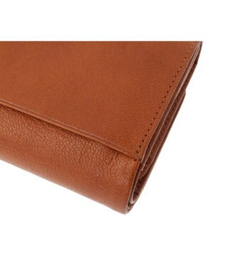 genten ゴートベーシック 二つ折り財布 チャ