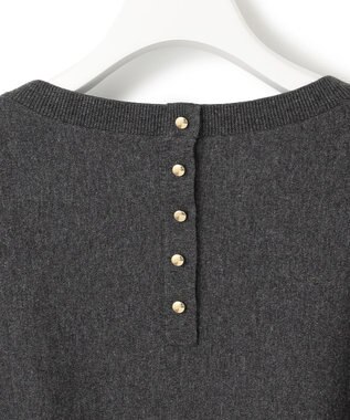 23区 【洗える/吊り干しOK】ヴィスコースストレッチ ドルマンスリーブ ニット グレー系