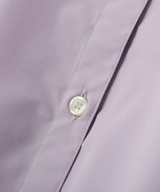Green Parks イージーケア抜け衿シャツ Purple