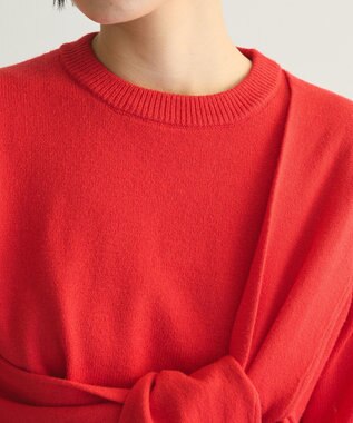 Green Parks armonia．ツイストレイヤードプルオーバー Red