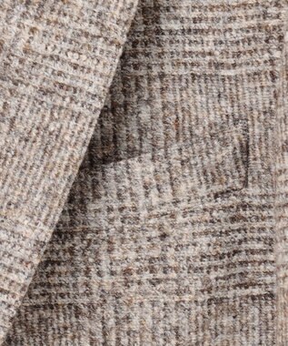 JOSEPH ABBOUD 【ストレッチ/イタリア素材/軽量】スライバーチェック ジャケット ベージュ系4