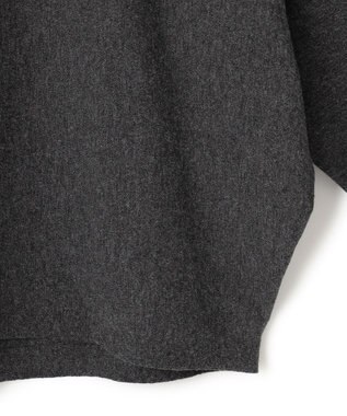 23区 【洗える/吊り干しOK】ヴィスコースストレッチ ドルマンスリーブ ニット グレー系