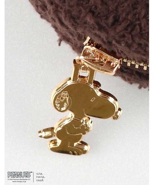 une nana cool 【スヌーピー】PEANUTS × une nana cool ドーナツポーチ SNOOPY BR