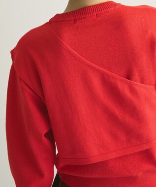 Green Parks armonia．ツイストレイヤードプルオーバー Red