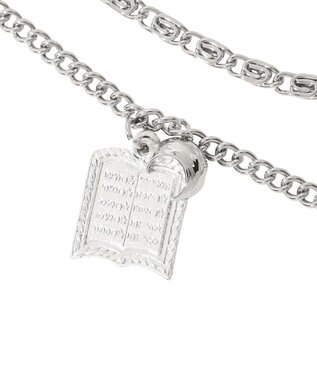 YECCA VECCA モチーフ4連ネックレス Silver