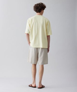 UNFILO MENS ライトリネン ショートパンツ [23年春夏商品] グレージュ