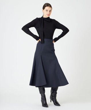 BEIGE， ROULE / ランダムスカート Navy