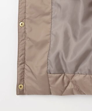 J.PRESS LADIES S 【WEB限定カラーあり】コンパクトタフタキルティング ブルゾン ベージュ系