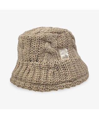 林八百吉商店 moz ニットバケットハット ブラウン