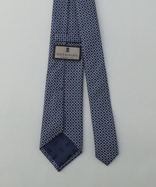 GOTAIRIKU GOTAIRIKU別注【日本製】シルク ネクタイ_小紋柄 ネイビー系8