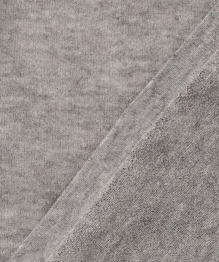 BEIGE， TOPAZ / アレンジギャザー ニット L.Gray