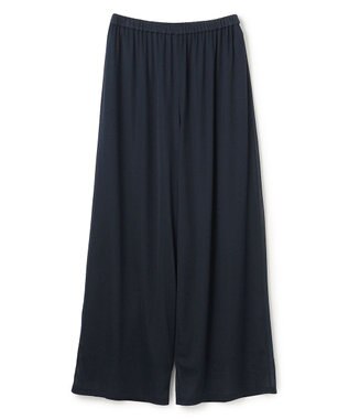 uncrave トリコットシフォン ギャザーパンツ