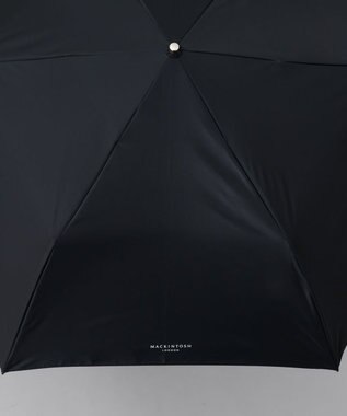AURORA 【MACKINTOSH LONDON（マッキントッシュ ロンドン）】無地雨傘（折りたたみ傘） ブラック