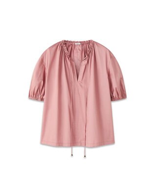 JOSEPH コットンサティーンブラウス　NADOR Musk