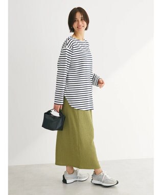 Green Parks カットＪＱＩラインスカート Green