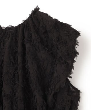 BEIGE， FRANCETTE / ジャガードトップス Black