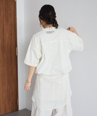 CRAFT STANDARD BOUTIQUE バイカラーヘムプルオーバー Off White