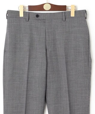 J.PRESS MEN 【WEB・一部店舗限定】ウォッシャブル バーズアイ スラックス ライトグレー系