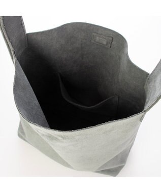 UNBILLION カシュカシュ cachecache / フェイクスエードホーボーバッグ ブルー