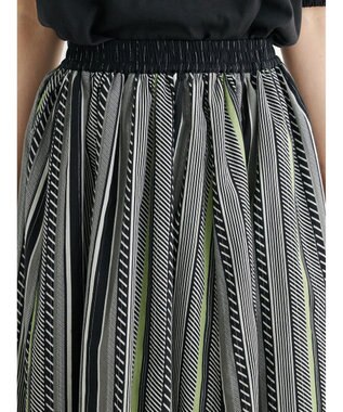 Green Parks ・ＥＬＥＮＣＡＲＥ　ＤＵＥ　マルチストライプスカート Gray