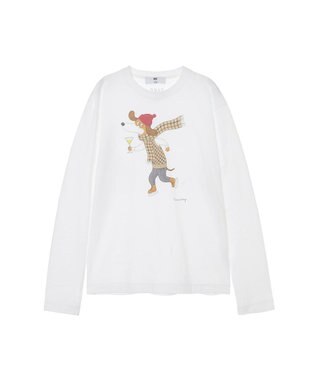 DAKS SLOWBOY「スケート・マックス」Tシャツ ホワイト