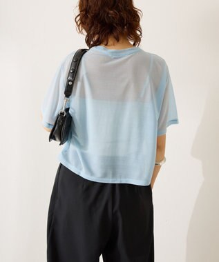 AMERICAN HOLIC シアールーズＴシャツ Blue